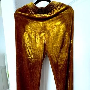 Zara velvet pants